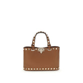 Valentino Garavani Brown Leather Shoulder Bag